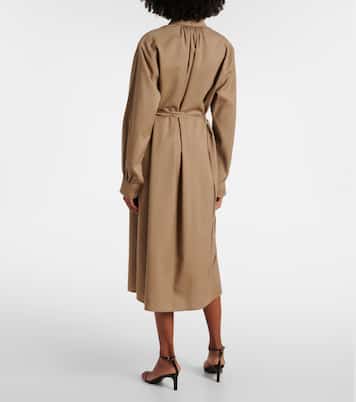 Hemdblusenkleid aus Wolle | Jil Sander