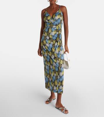 Robe longue Saavya imprimée | Diane von Furstenberg
