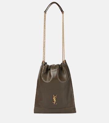 Jamie Pochon leather bucket bag | Saint Laurent