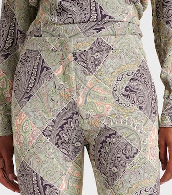 Pantalones flared de tiro alto | Etro