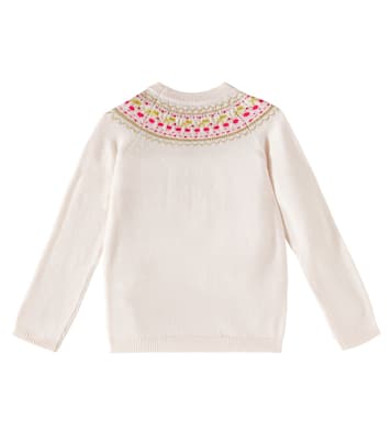 Génièvre intarsia wool sweater | Bonpoint