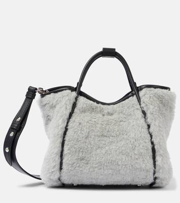 Tote Bag Marine Small mit Leder | Max Mara