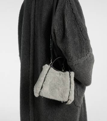 Tote Bag Marine Small mit Leder | Max Mara