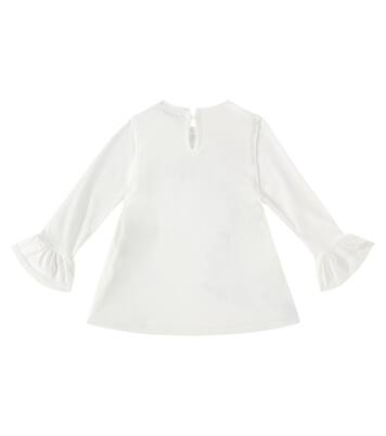 x Disney® printed cotton top | Monnalisa