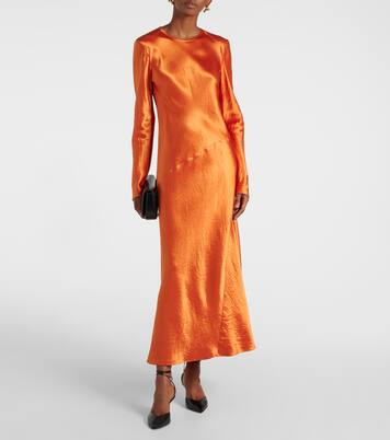 Robe longue Elogio en satin | Max Mara