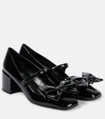 Bowjane 50 patent leather Mary Jane pumps | Valentino Garavani