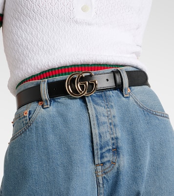 GG Marmont leather belt | Gucci