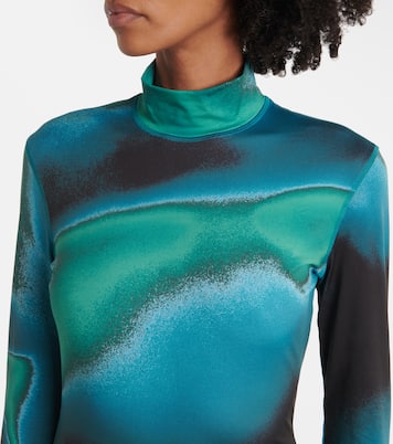 Top de ski Next to Skin imprimé | Aztech Mountain