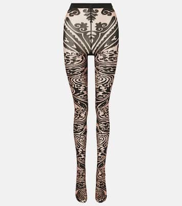 x Etro – Collants Tattoo | Wolford