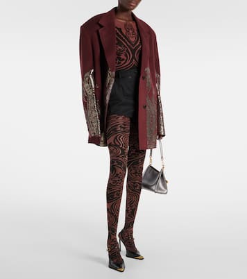 x Etro – Collants Tattoo | Wolford