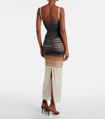 Robe midi Breeze rayée  | SIR