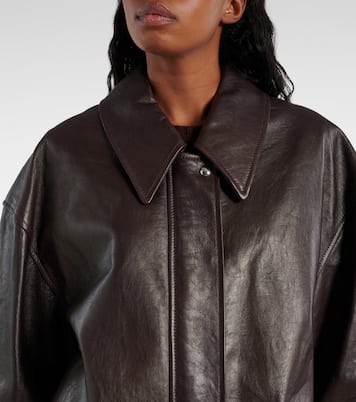 Shelman leather blouson | Khaite
