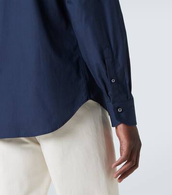 Hemd aus Baumwollpopeline | Canali