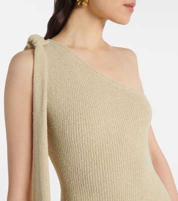 Dara one-shoulder draped maxi dress | Aya Muse