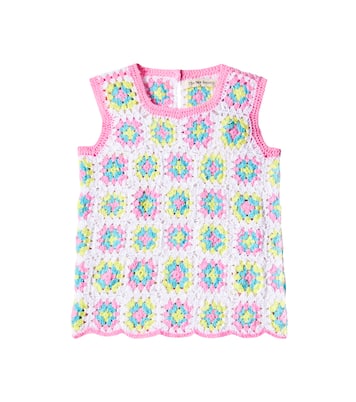 Top in crochet di cotone Nikaia | The New Society