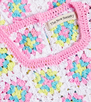 Top in crochet di cotone Nikaia | The New Society