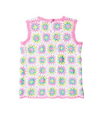 Top in crochet di cotone Nikaia | The New Society