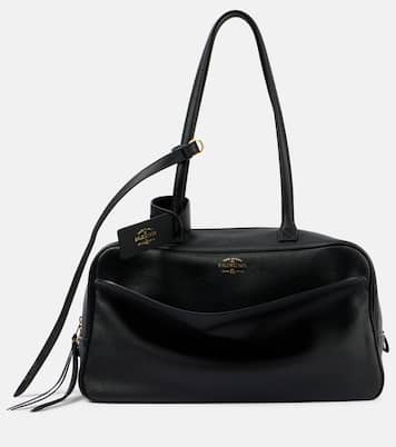 Carrie Medium leather bowling bag | Balenciaga