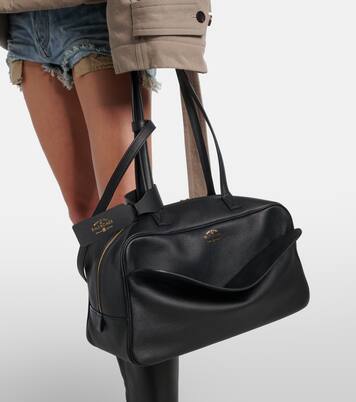 Carrie Medium leather bowling bag | Balenciaga