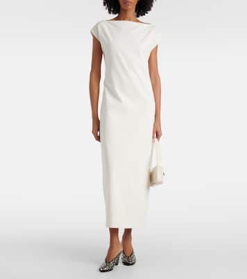 Mules compensées Cloak 75 en cuir | Khaite