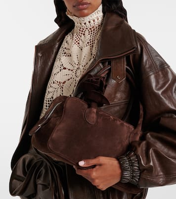 Sac Brigitte Small en daim | Magda Butrym