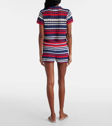 Cropped-Top aus Häkelstrick | Anna Kosturova