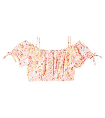 Cropped-Top Bonny | Poupette St Barth Kids