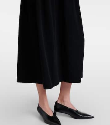 High-Rise-Midirock aus Strick | Vince