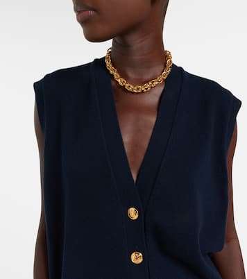 Highland wool and cashmere vest | Blazé Milano