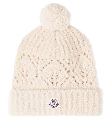 Logo wool-blend beanie | Moncler Enfant