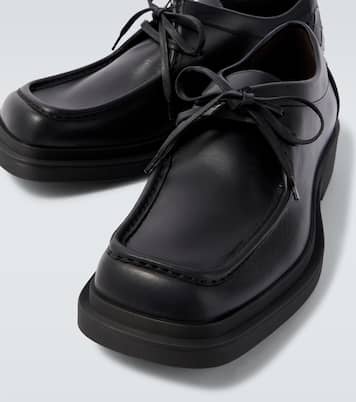 Zapatos derby Ben de piel Intrecciato | Bottega Veneta