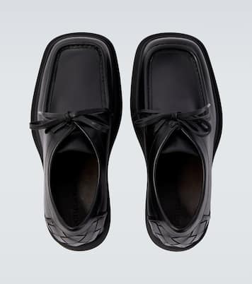Zapatos derby Ben de piel Intrecciato | Bottega Veneta