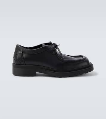 Zapatos derby Ben de piel Intrecciato | Bottega Veneta