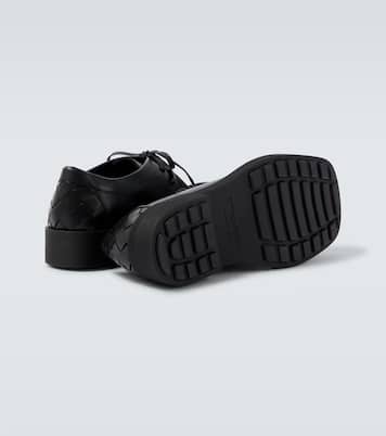 Zapatos derby Ben de piel Intrecciato | Bottega Veneta