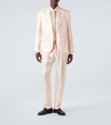 Sicilia Light silk twill blazer | Dolce&Gabbana
