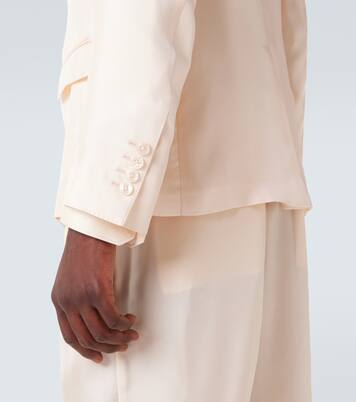 Sicilia Light silk twill blazer | Dolce&Gabbana