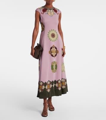 Vestido largo Park Ave estampado | La DoubleJ