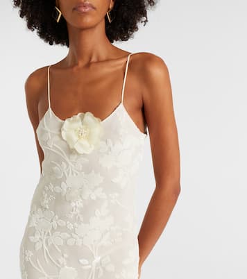 Robe aus Devoré | Rodarte