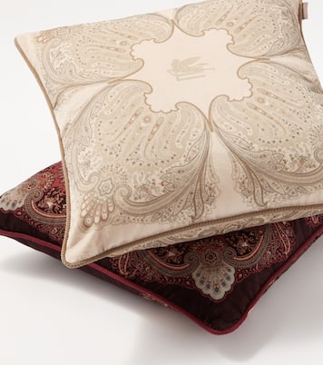 Coussin Pegaso en velours de coton | Etro