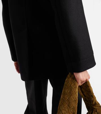 Double-breasted wool coat | Bottega Veneta