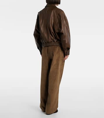 Pantaloni regular Norstrand in velluto a coste | The Frankie Shop