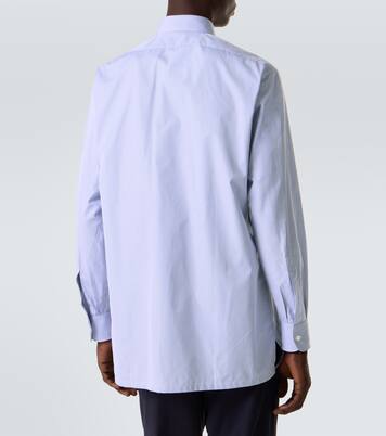 Checked cotton poplin shirt | Charvet