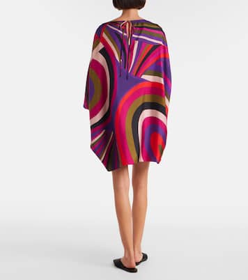Iride silk satin minidress | Pucci