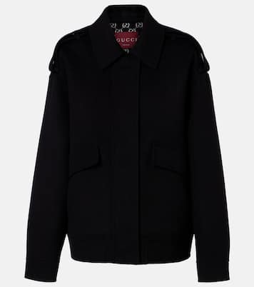 Wool bomber jacket | Gucci