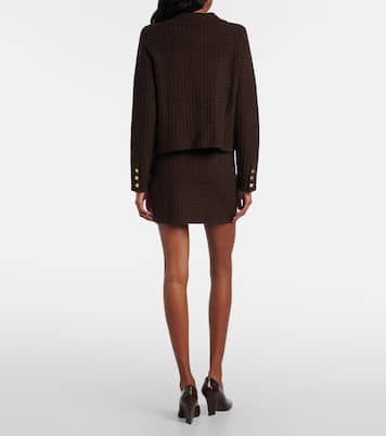 Minirock aus Wolle und Kaschmir  | Jardin des Orangers