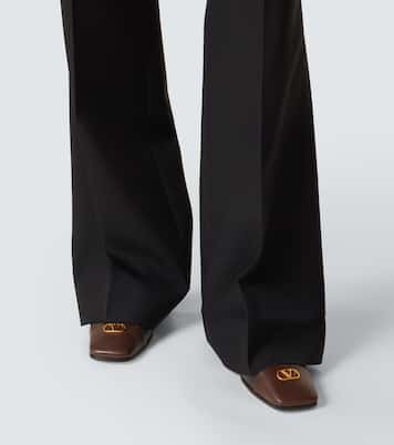 Pantalon évasé à taille haute | Valentino
