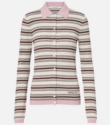 Polo in cotone a righe | Moncler