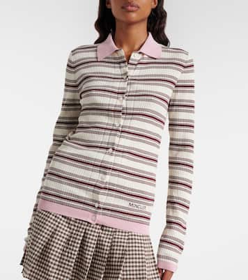 Polo in cotone a righe | Moncler