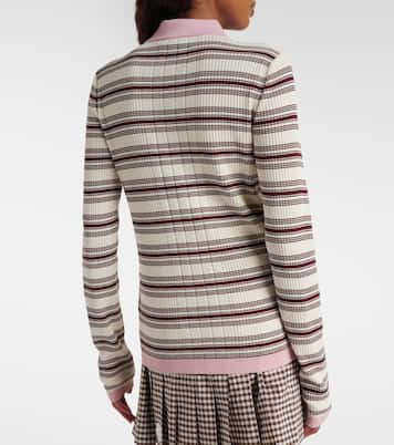 Polo in cotone a righe | Moncler