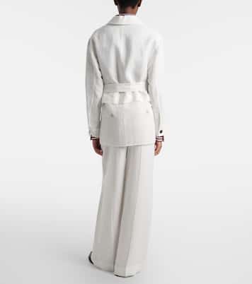 Weite High-Rise-Hose | Brunello Cucinelli